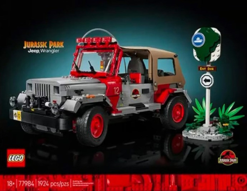77984-1 Jurassic Park Jeep Wrangler