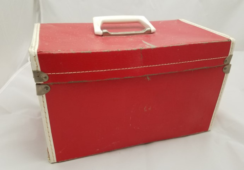789-2 Suitcase, red
