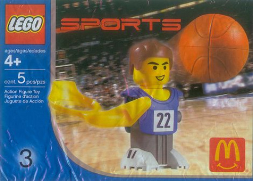 7917-1 Basketball Player, Blue