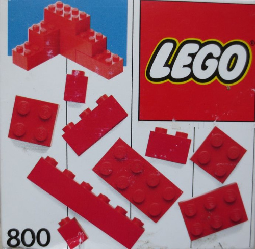 800-2 Extra Bricks Red