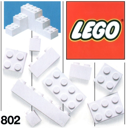 802-2 Extra Bricks White