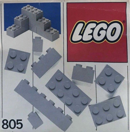 805-1 Extra Bricks Grey