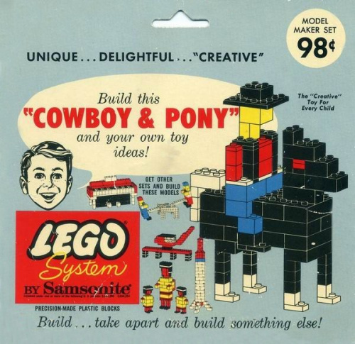 806-2 Cowboy & Pony