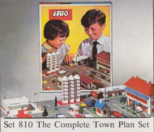 810-4 Town Plan - UK, Cardboard box