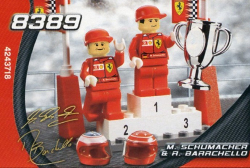 8389-1 M. Schumacher and R. Barrichello