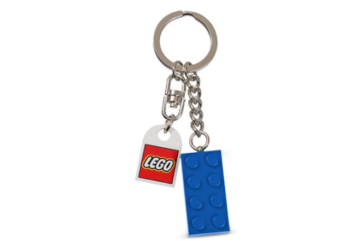 850152-1 Blue Brick Key Chain