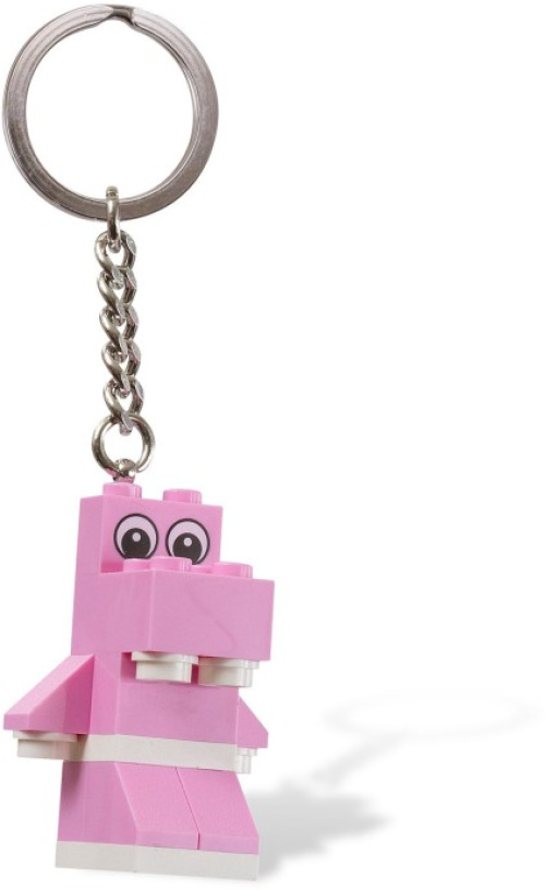 850416-1 Pink Hippo Key Chain