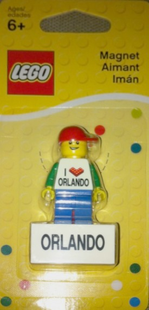 850501-1 I (love) Orlando figure magnet