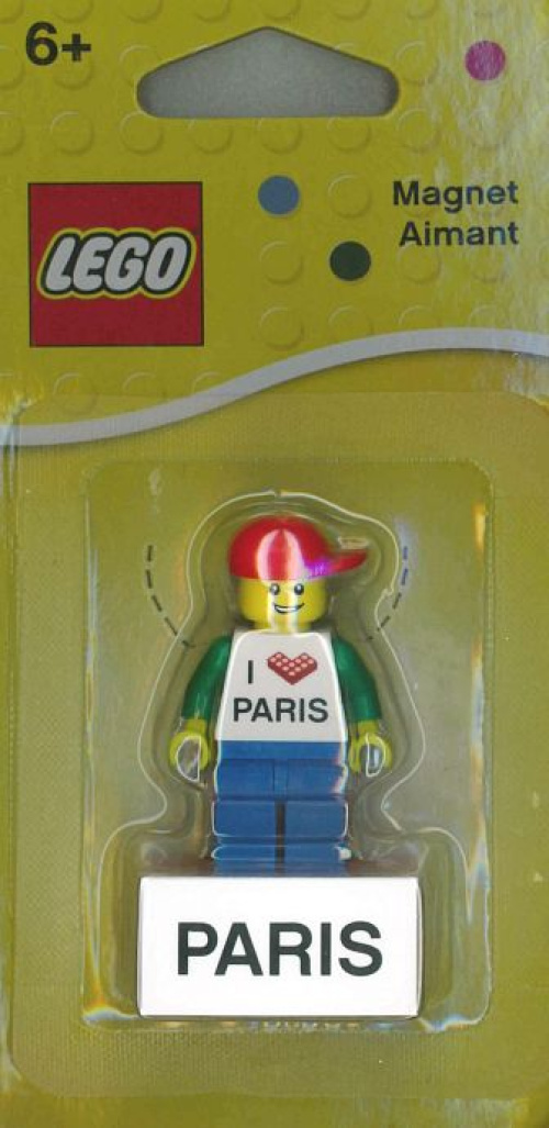 850760-1 Paris minifig magnet