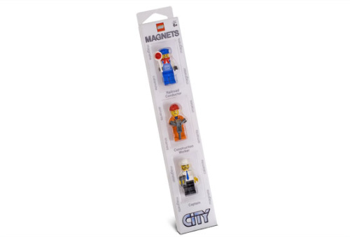 852012-1 City Minifigure Magnet Set
