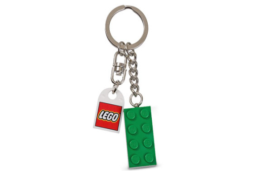 852096-1 Green Brick Key Chain