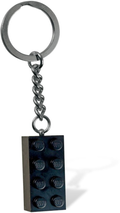 852098-1 Black Brick Key Chain