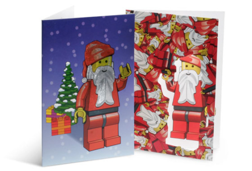 852133-1 Santa Holiday Cards