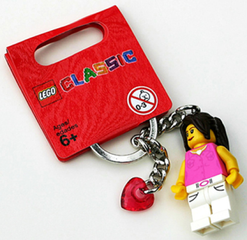852704-1 Classic Girl Key Chain