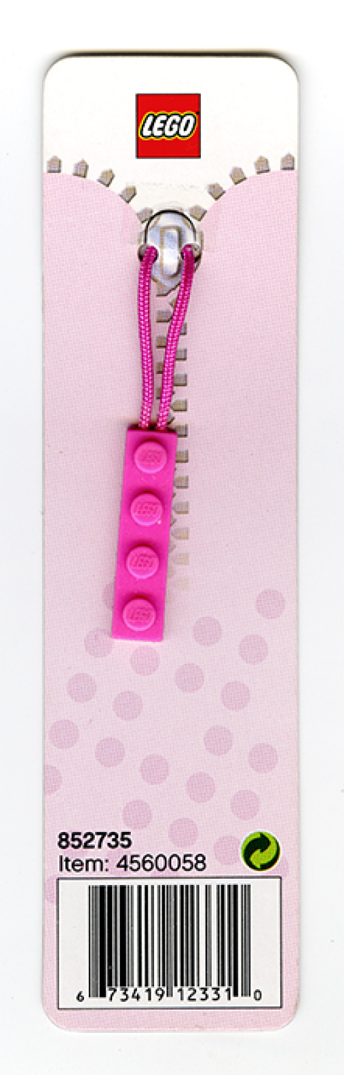852735-1 Zipper Puller (Pink)
