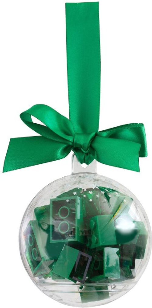 853346-1 Holiday Bauble with Green Bricks