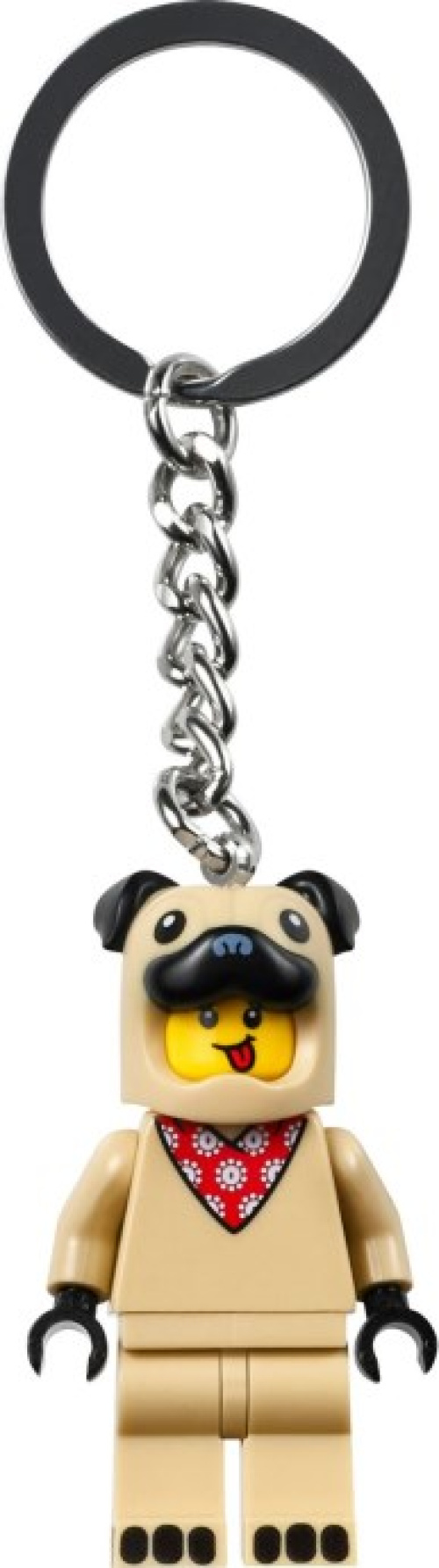 854158-1 French Bull Dog Guy Key Chain