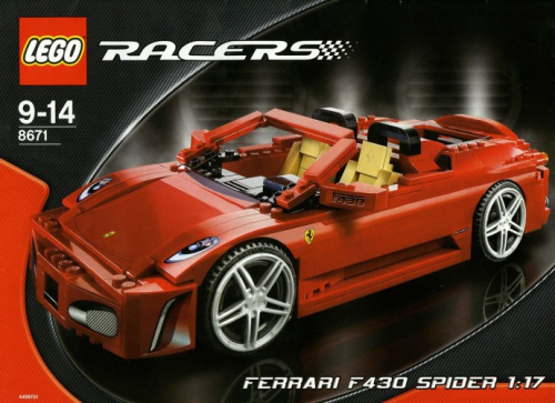 8671-1 Ferrari 430 Spider 1:17
