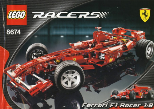8674-1 Ferrari F1 Racer 1:8