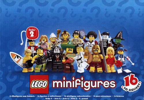 8684-18 LEGO Minifigures - Series 2 - Sealed Box