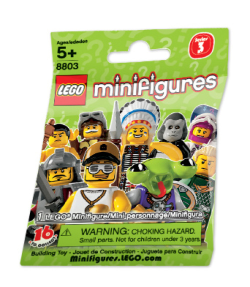 8803-0 LEGO Minifigures - Series 3 Random bag
