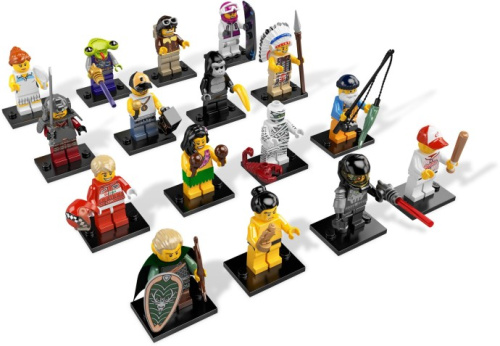 8803-17 LEGO Minifigures - Series 3 - Complete