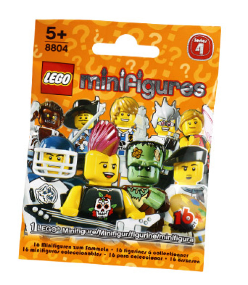 8804-0 LEGO Minifigures - Series 4 Random bag