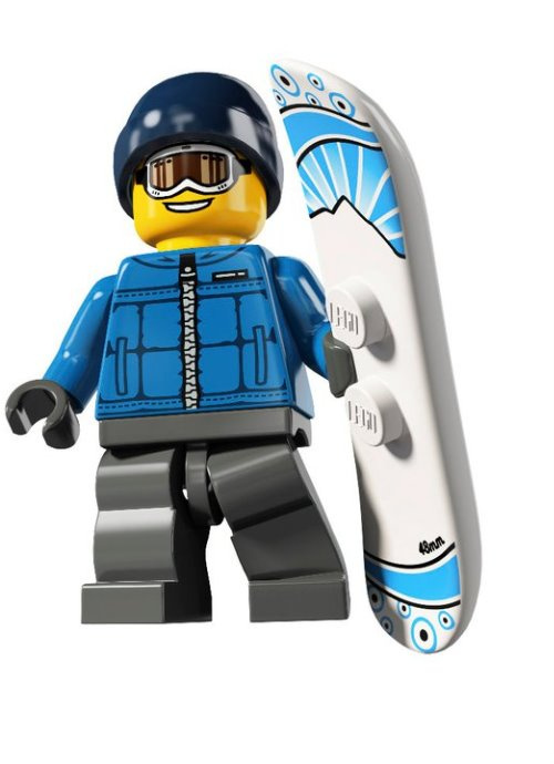 8805-16 Snowboarder Guy