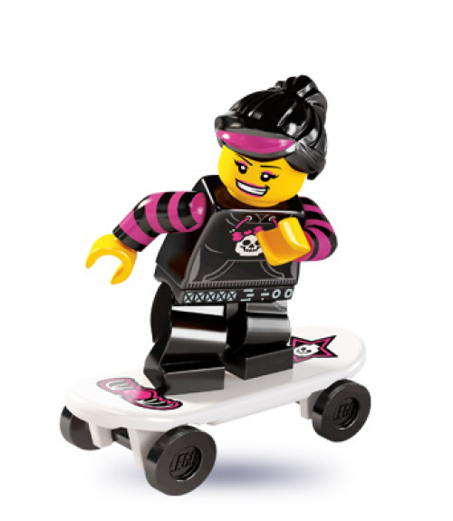 8827-12 Skater Girl