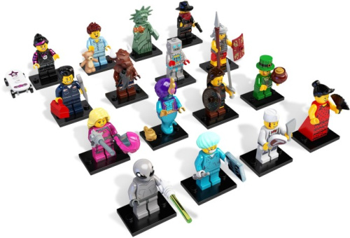 8827-17 LEGO Minifigures - Series 6 - Complete