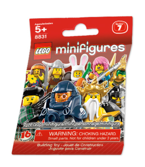 8831-0 LEGO Minifigures - Series 7 Random bag