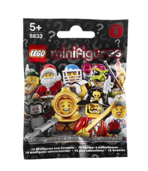 8833-0 LEGO Minifigures - Series 8 Random bag