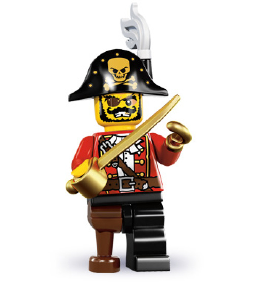 8833-15 Pirate Captain