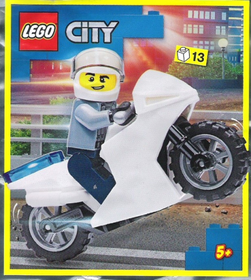952103-1 Policeman and Motorcycle
