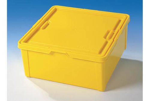 9920-1 Yellow Storage Box with Lid