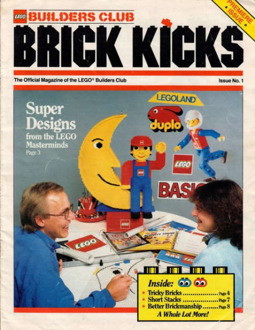 BK01WIN1987-1 BRICK KICKS Issue No. 1