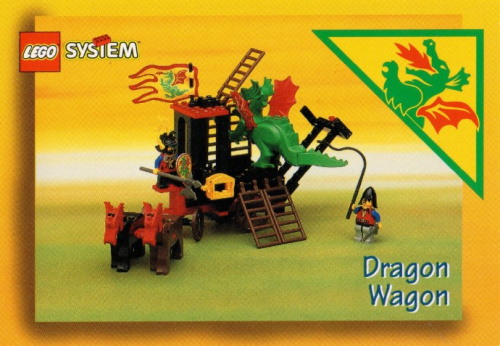 CC93LBC2-1 Card Dragon Wagon - Lego Builders Club