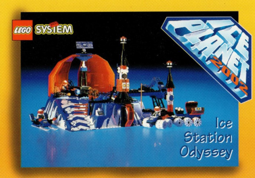 CC93LBC7-1 Card Ice Station Odyessy - Lego Builders Club