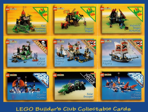 CC93LBCFS-1 1993 Full Sheet - Lego Builder's Club