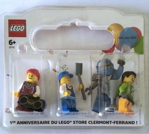 CLERMONTFERRAND-2 Clermont-Ferrand 1st anniversary Exclusive Minifigure Pack