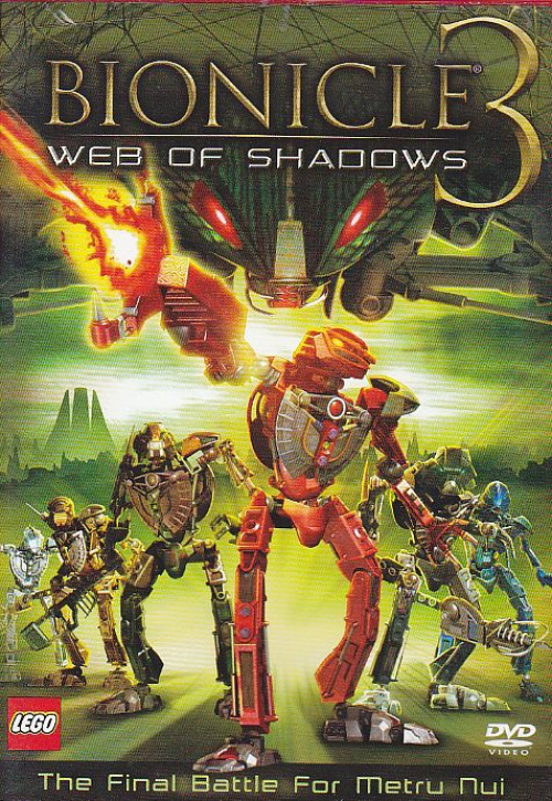 DVD246-1 BIONICLE 3: Web of Shadows DVD