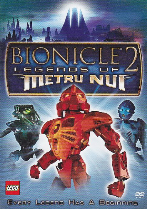DVD803-1 BIONICLE 2: Legends of Metru Nui DVD