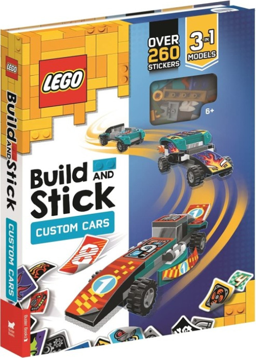 ISBN9781780558141-1 Build and Stick: Custom Cars