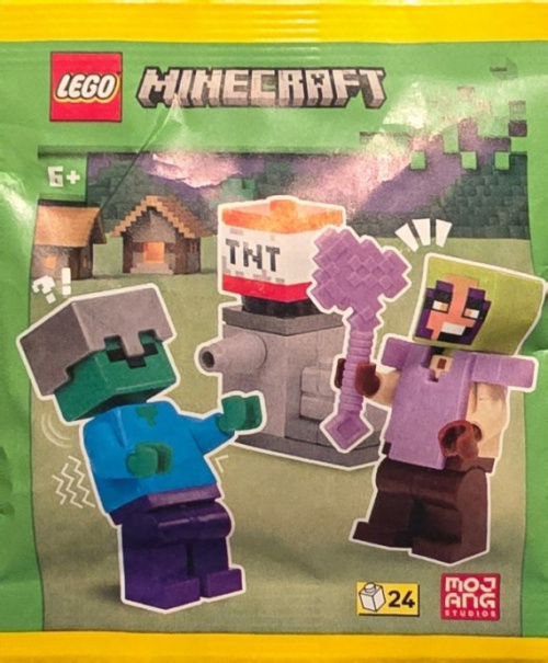 L0002254-1 Hero, Zombie and TNT Launcher