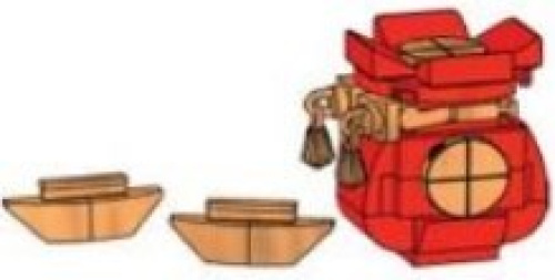 LNYMONEY-1 M&T LNY26 Lucky Money Bag