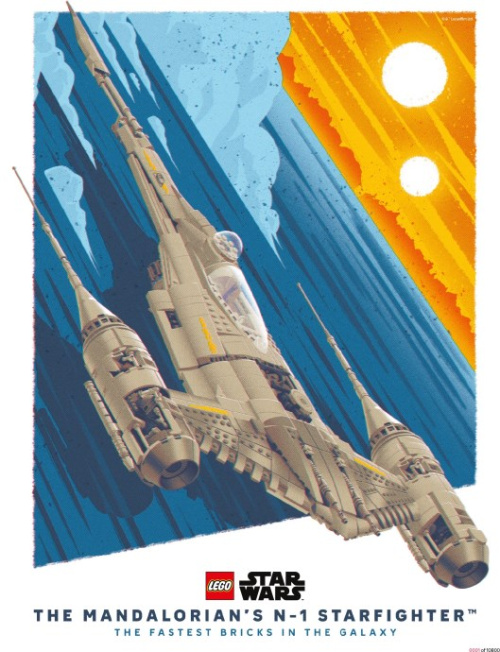 N1POSTER-1 The Mandalorian's N-1 Starfighter Poster