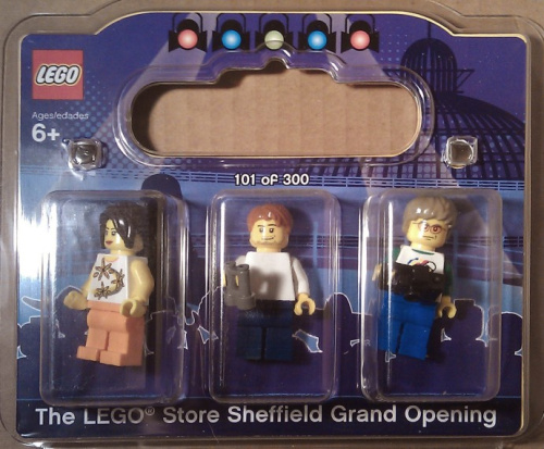 SHEFFIELD-1 Sheffield, UK, Exclusive Minifigure Pack