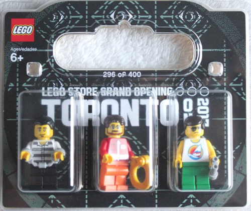 TORONTO-3 Yorkdale, Toronto, Canada Exclusive Minifigure Pack