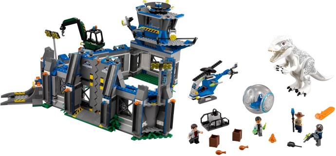 Jurassic Brickset Walmart Rex Breakout Lego Jurassic World
