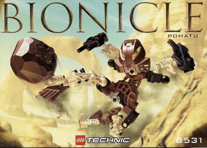 Bionicle The Game Pohatu Toa Mata Best Bionicle Sets 8531-1